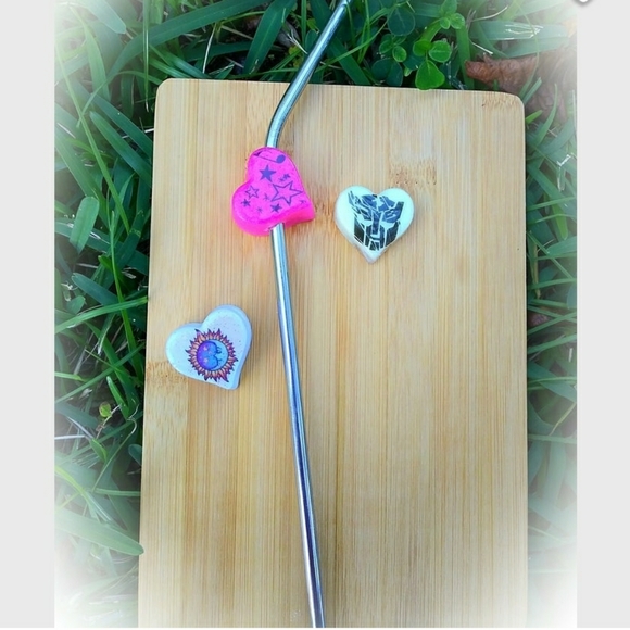 Straw toppers for tumblers - Picture 3 of 4